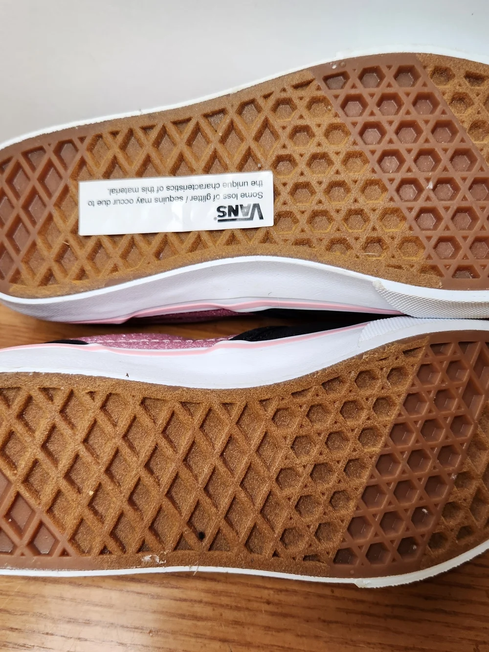 NWOT Vans girls slip on sneakers size 2